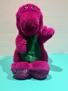Vintage 1992 Barney The Dinosaur Plush 12” Lyons Stuffed Animal